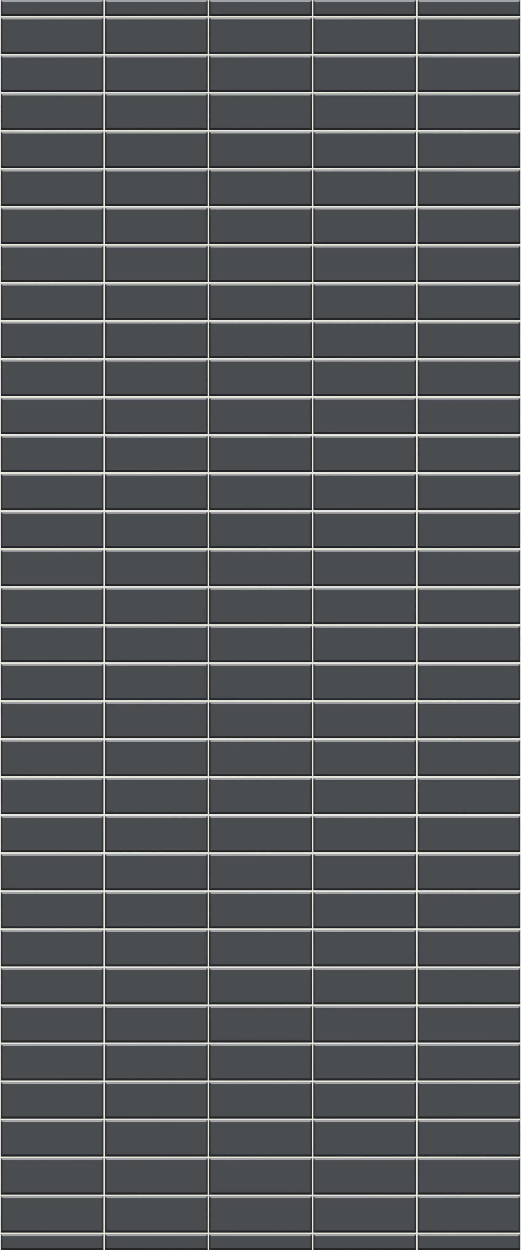 Grey Horizontal Block Acrylic Shower Wall Panel 2440mm x 1220mm (3mm Thick)