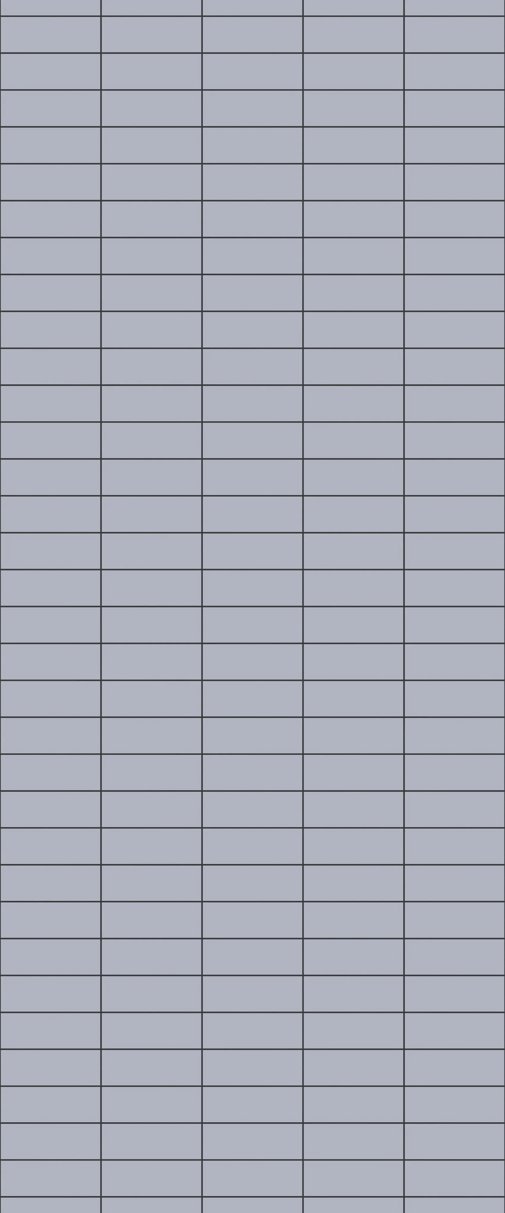 Grey Horizontal Block Acrylic Shower Wall Panel 2440mm x 1220mm (3mm Thick)