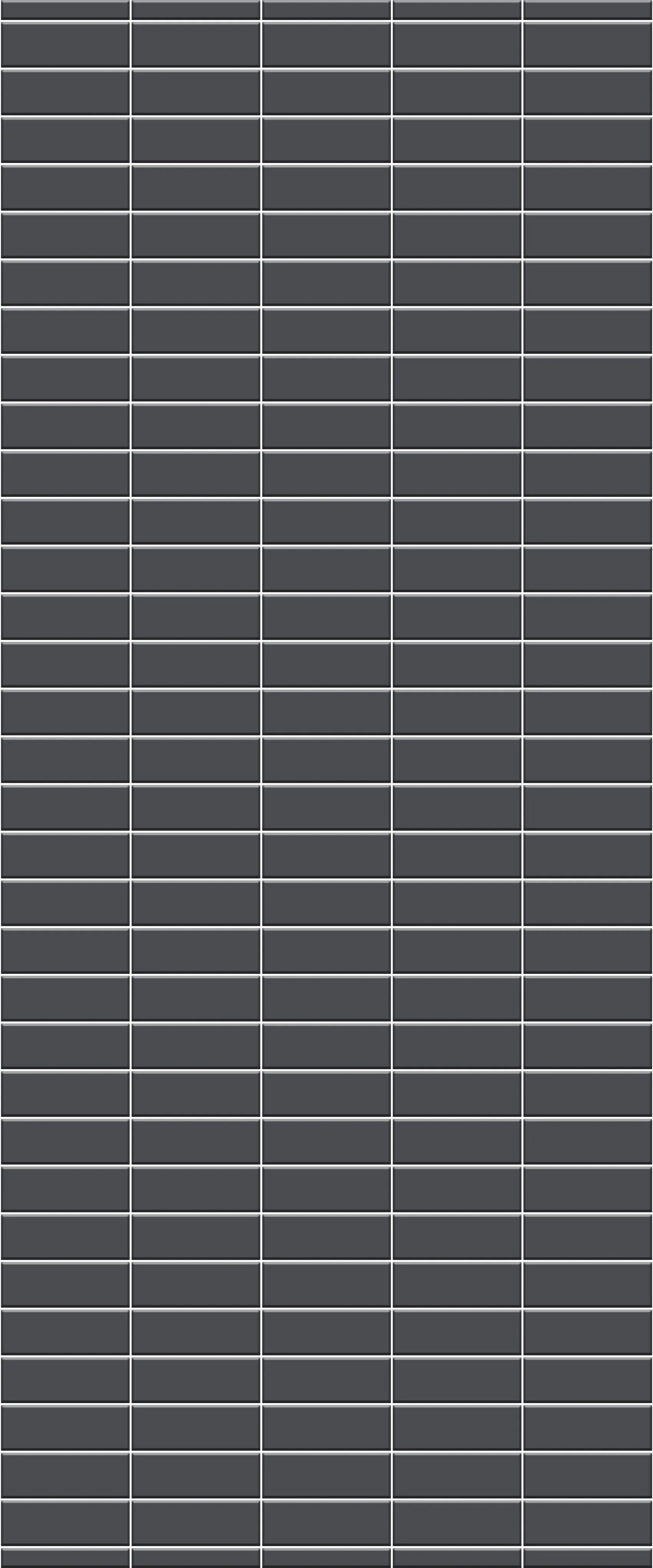 Grey Horizontal Block Acrylic Shower Wall Panel 2440mm x 1220mm (3mm Thick)
