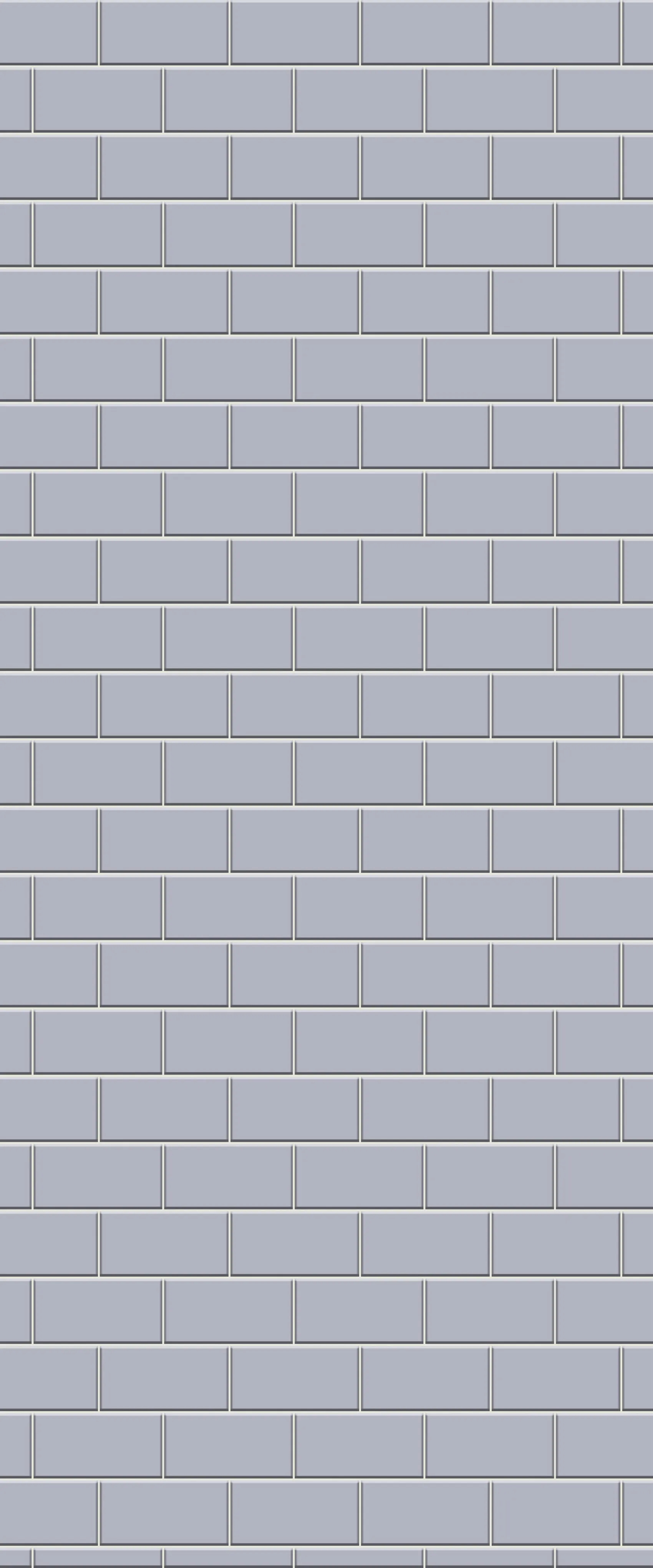 Grey Subway Tile Acrylic Shower Wall Panel 2440mm x 1220mm (3mm Thick)