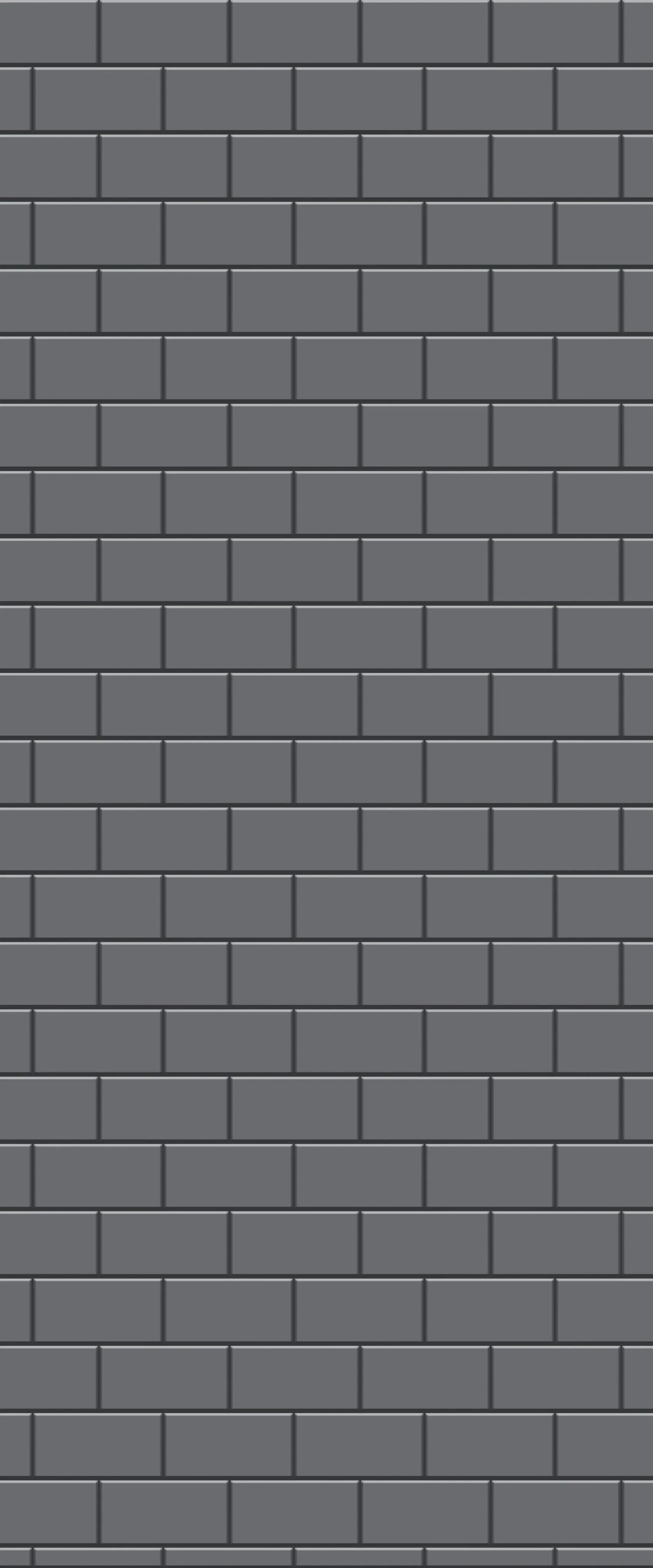 Grey Subway Tile Acrylic Shower Wall Panel 2440mm x 1220mm (3mm Thick)