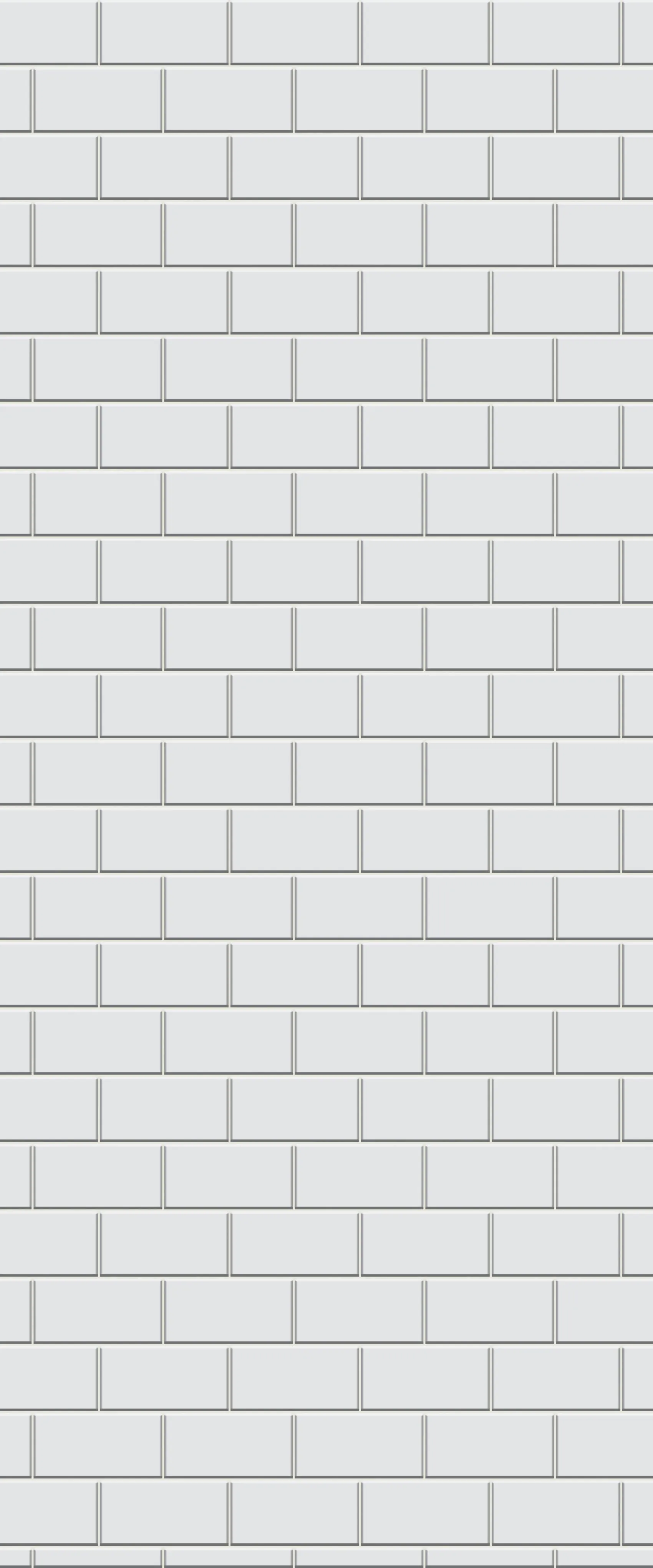 Grey Subway Tile Acrylic Shower Wall Panel 2440mm x 1220mm (3mm Thick)