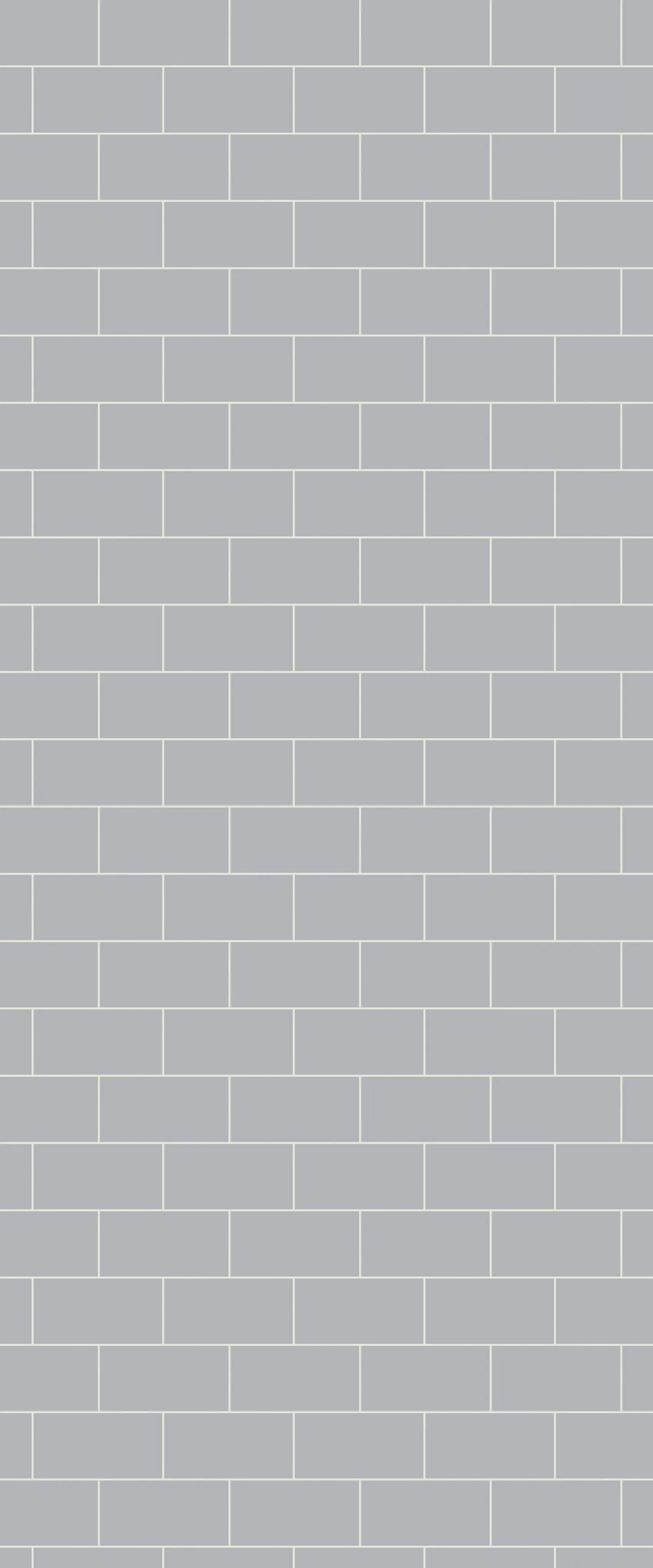 Grey Subway Tile Acrylic Shower Wall Panel 2440mm x 1220mm (3mm Thick)