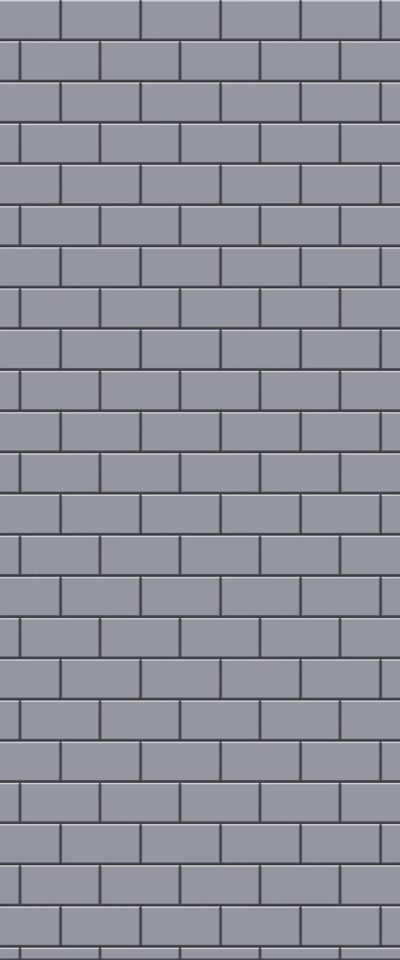 Grey Subway Tile Acrylic Shower Wall Panel 2440mm x 1220mm (3mm Thick)