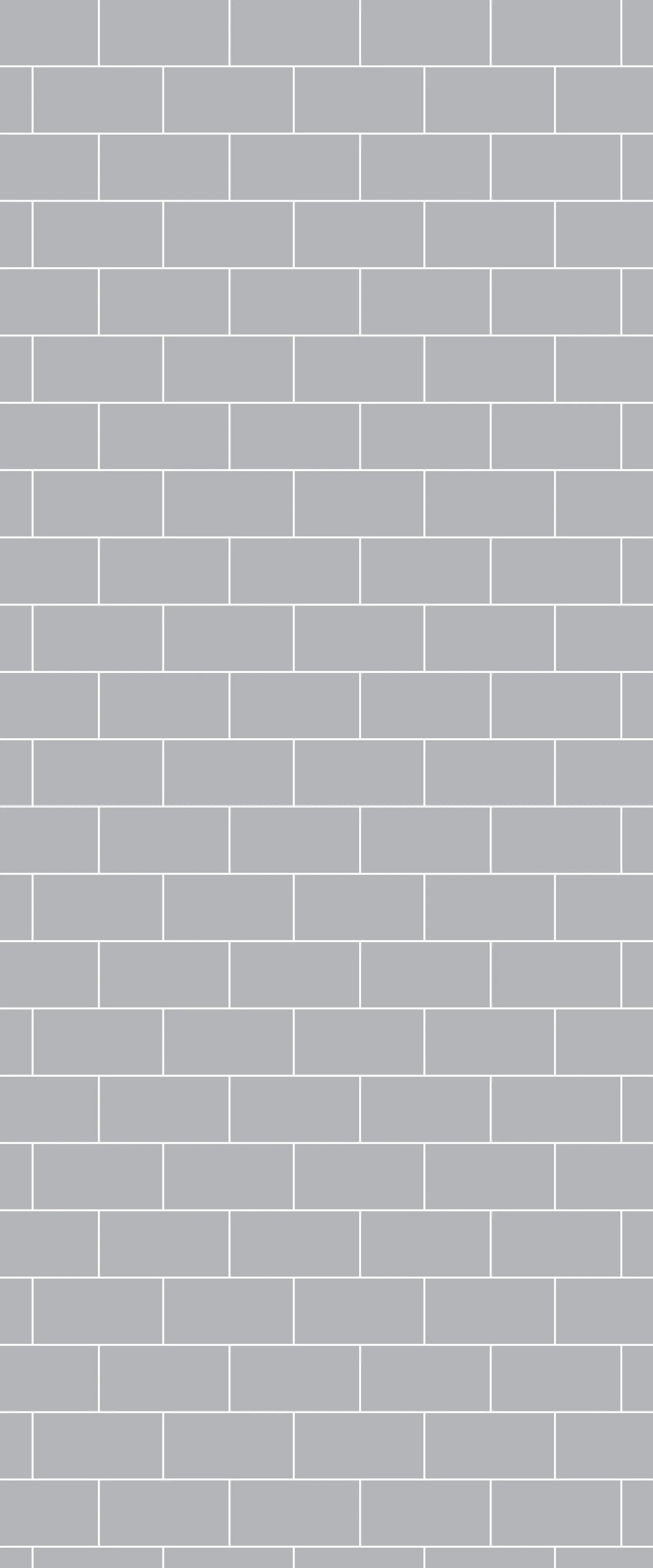 Grey Subway Tile Acrylic Shower Wall Panel 2440mm x 1220mm (3mm Thick)