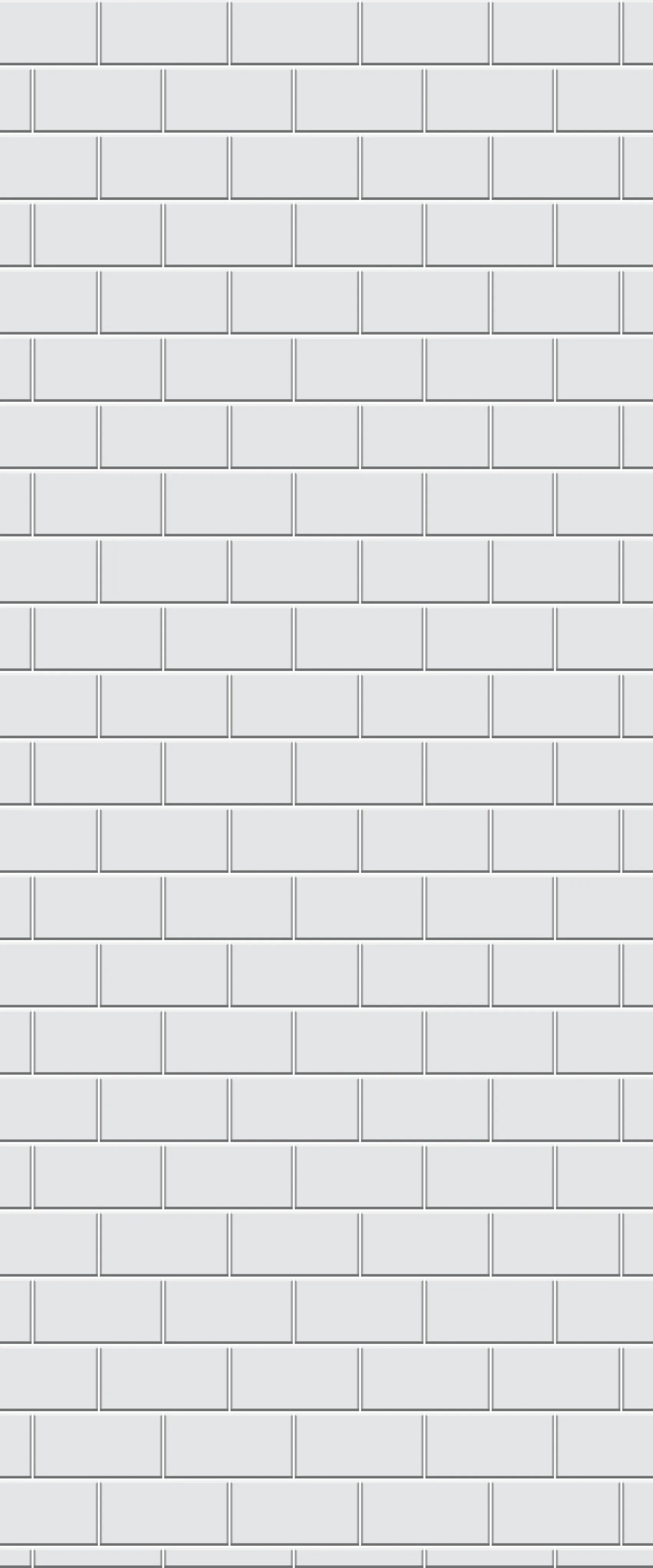 Grey Subway Tile Acrylic Shower Wall Panel 2440mm x 1220mm (3mm Thick)
