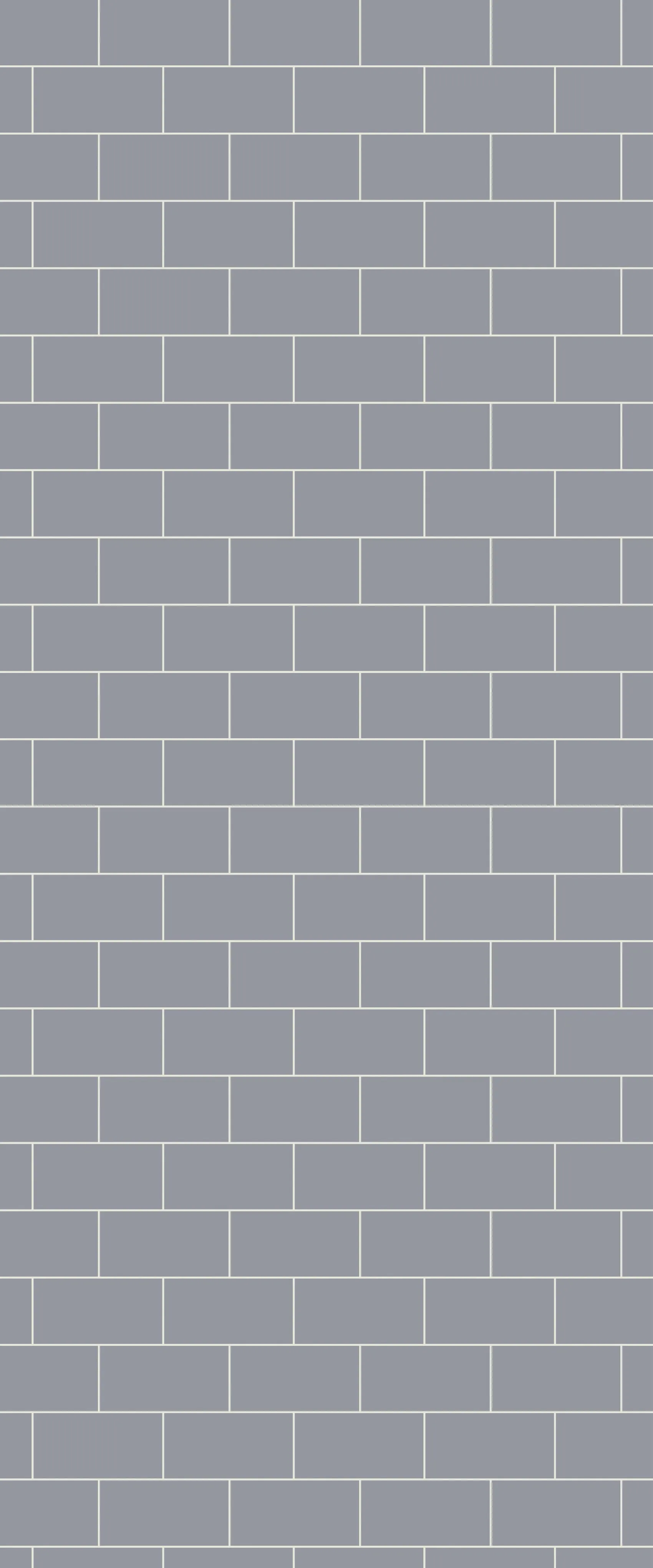 Grey Subway Tile Acrylic Shower Wall Panel 2440mm x 1220mm (3mm Thick)