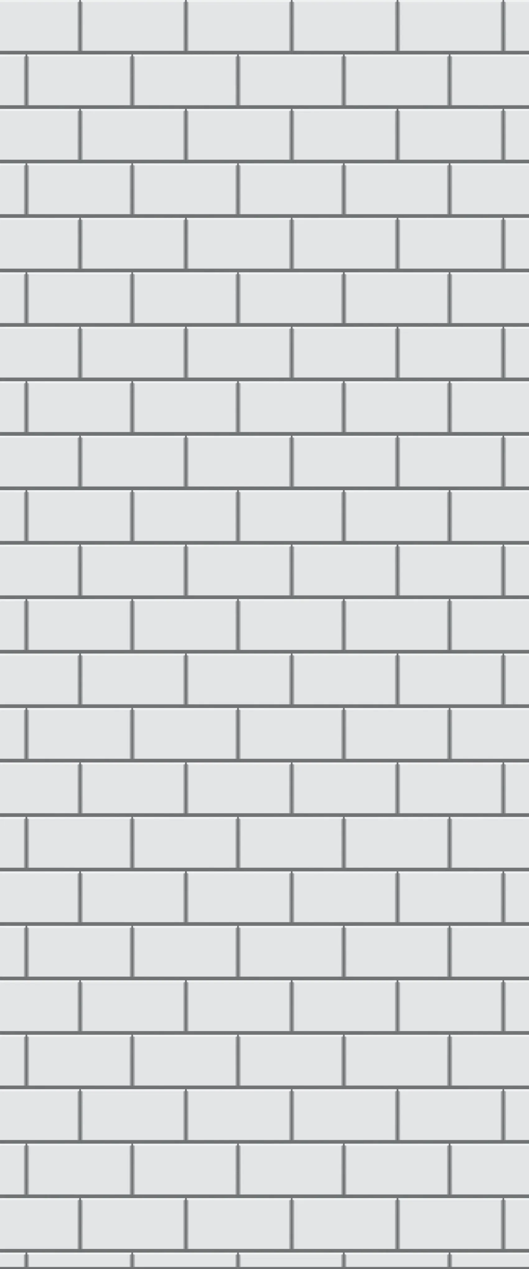 Grey Subway Tile Acrylic Shower Wall Panel 2440mm x 1220mm (3mm Thick)