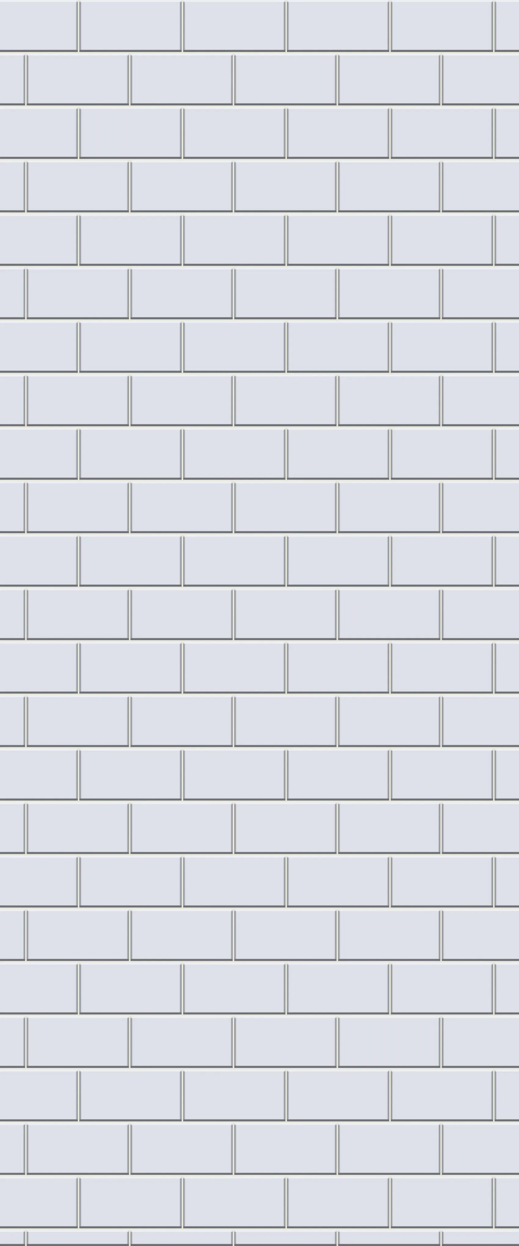 Grey Subway Tile Acrylic Shower Wall Panel 2440mm x 1220mm (3mm Thick)