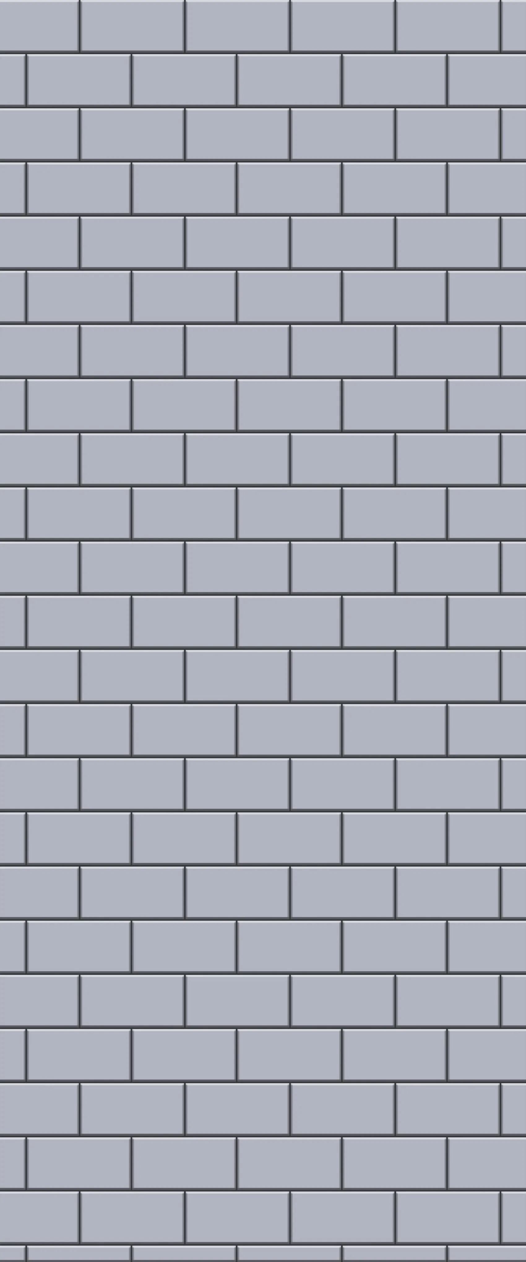 Grey Subway Tile Acrylic Shower Wall Panel 2440mm x 1220mm (3mm Thick)