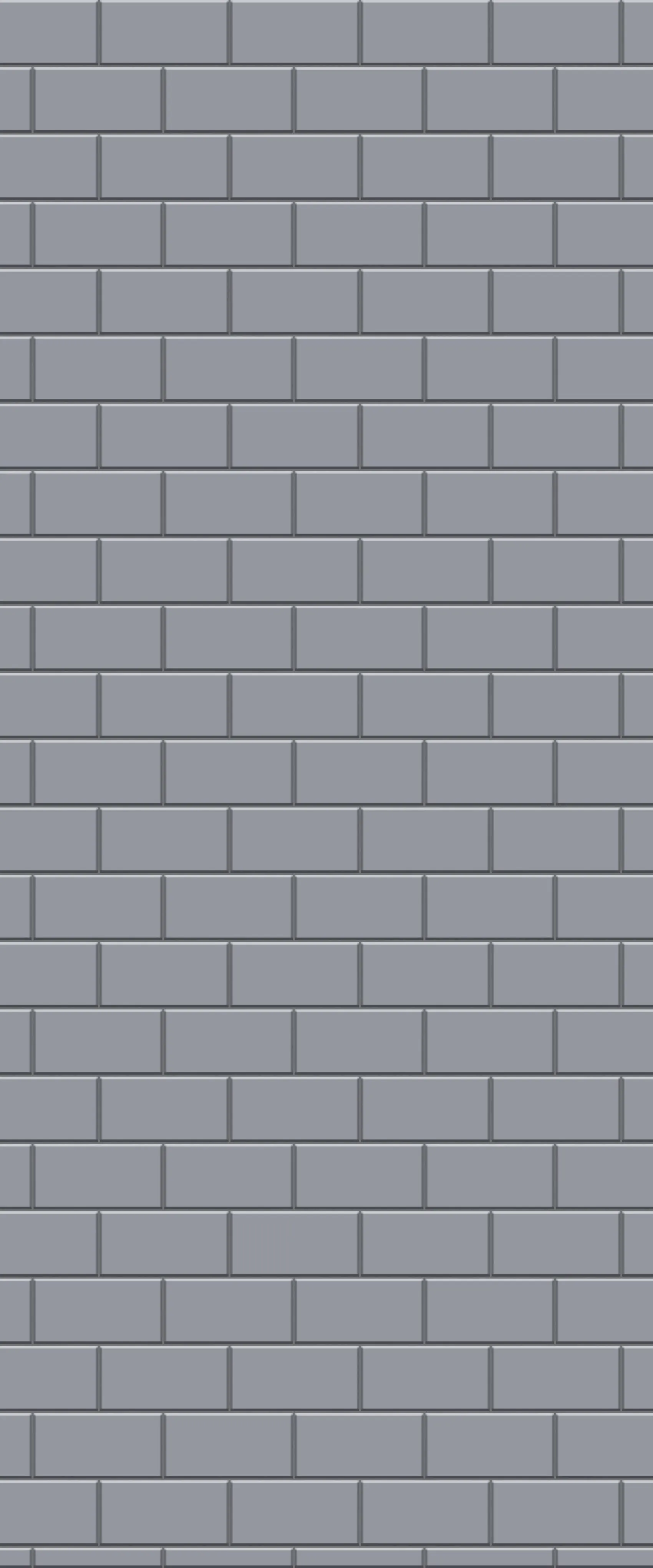 Grey Subway Tile Acrylic Shower Wall Panel 2440mm x 1220mm (3mm Thick)