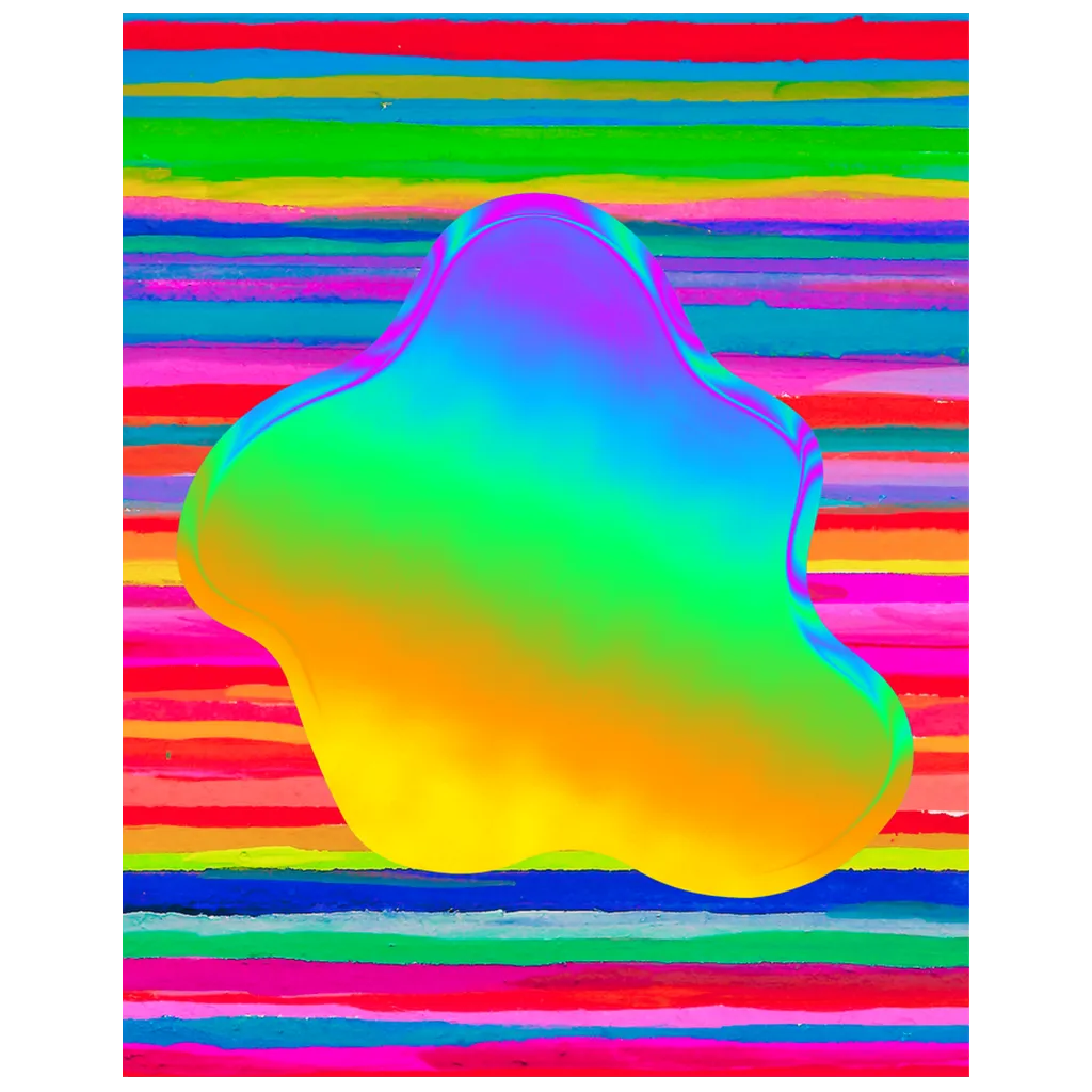 Groovy Stripes Acrylic Wall Art