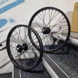 GT BMX Superlace 9T Wheelset All Black