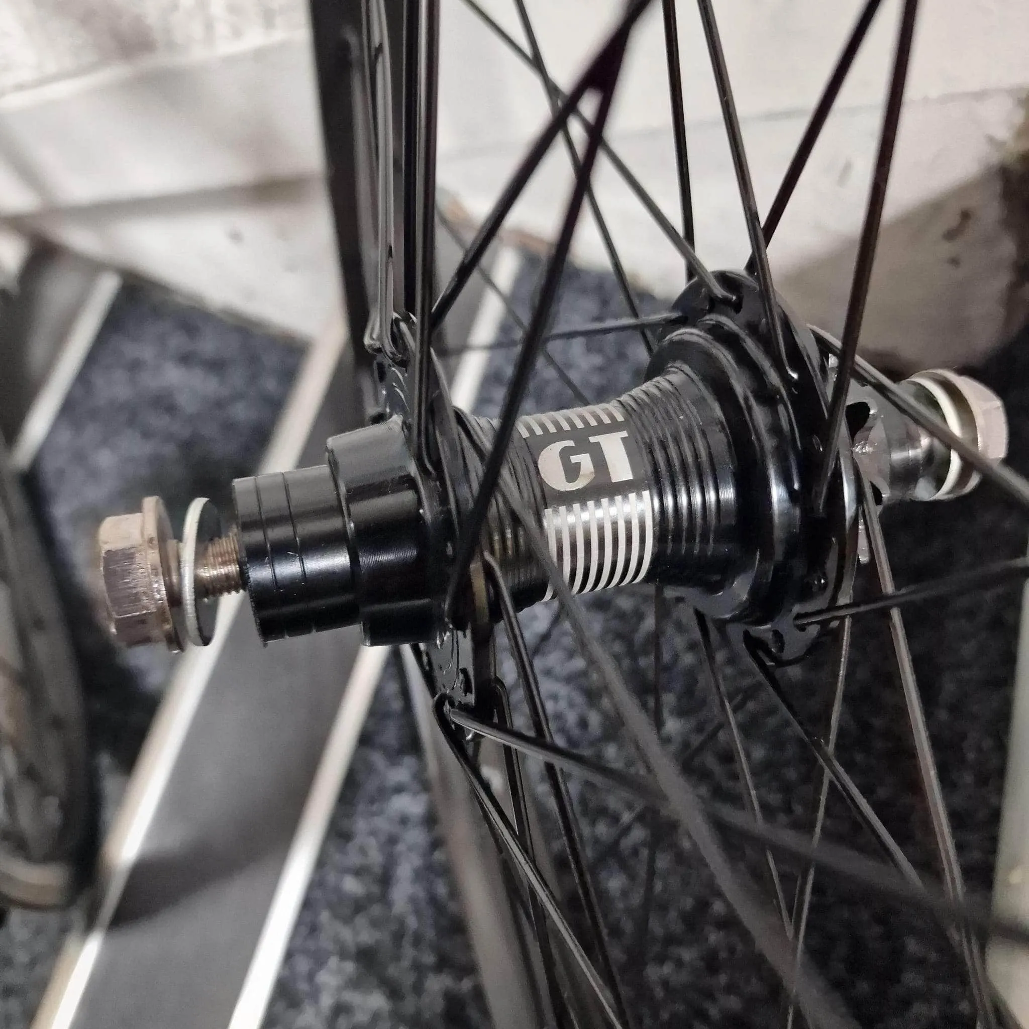 GT BMX Superlace 9T Wheelset All Black
