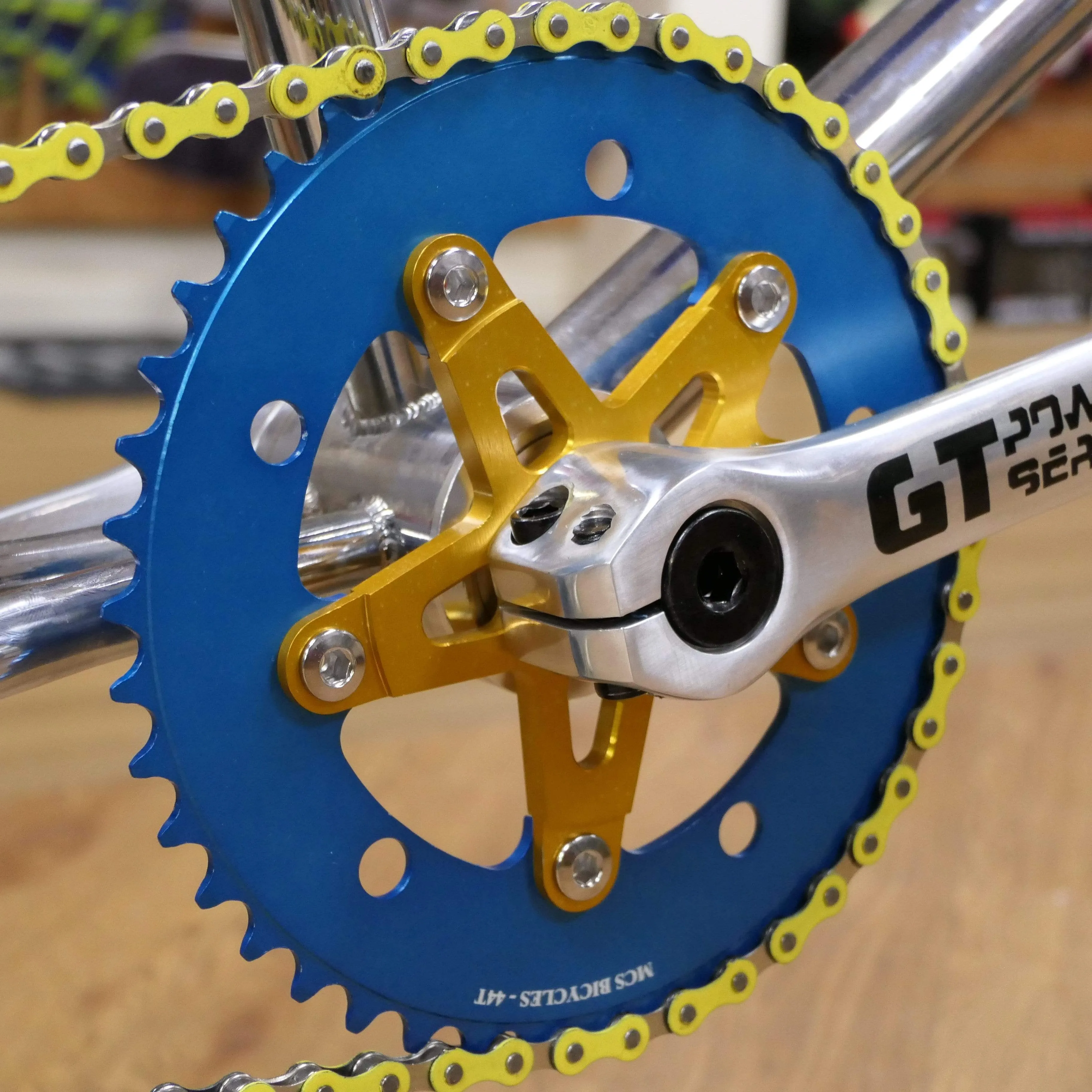GT Power Series Alloy Cranks Polished