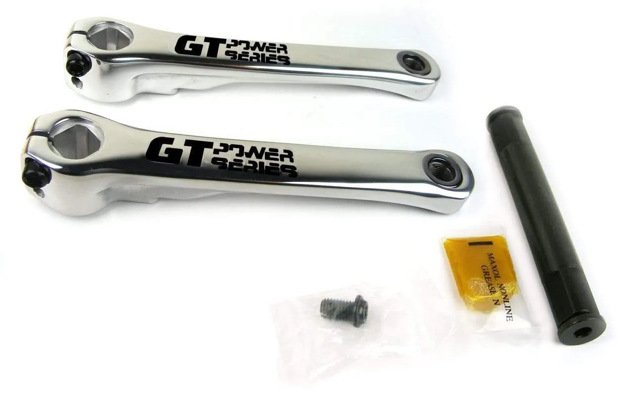 GT Power Series Alloy Cranks Polished