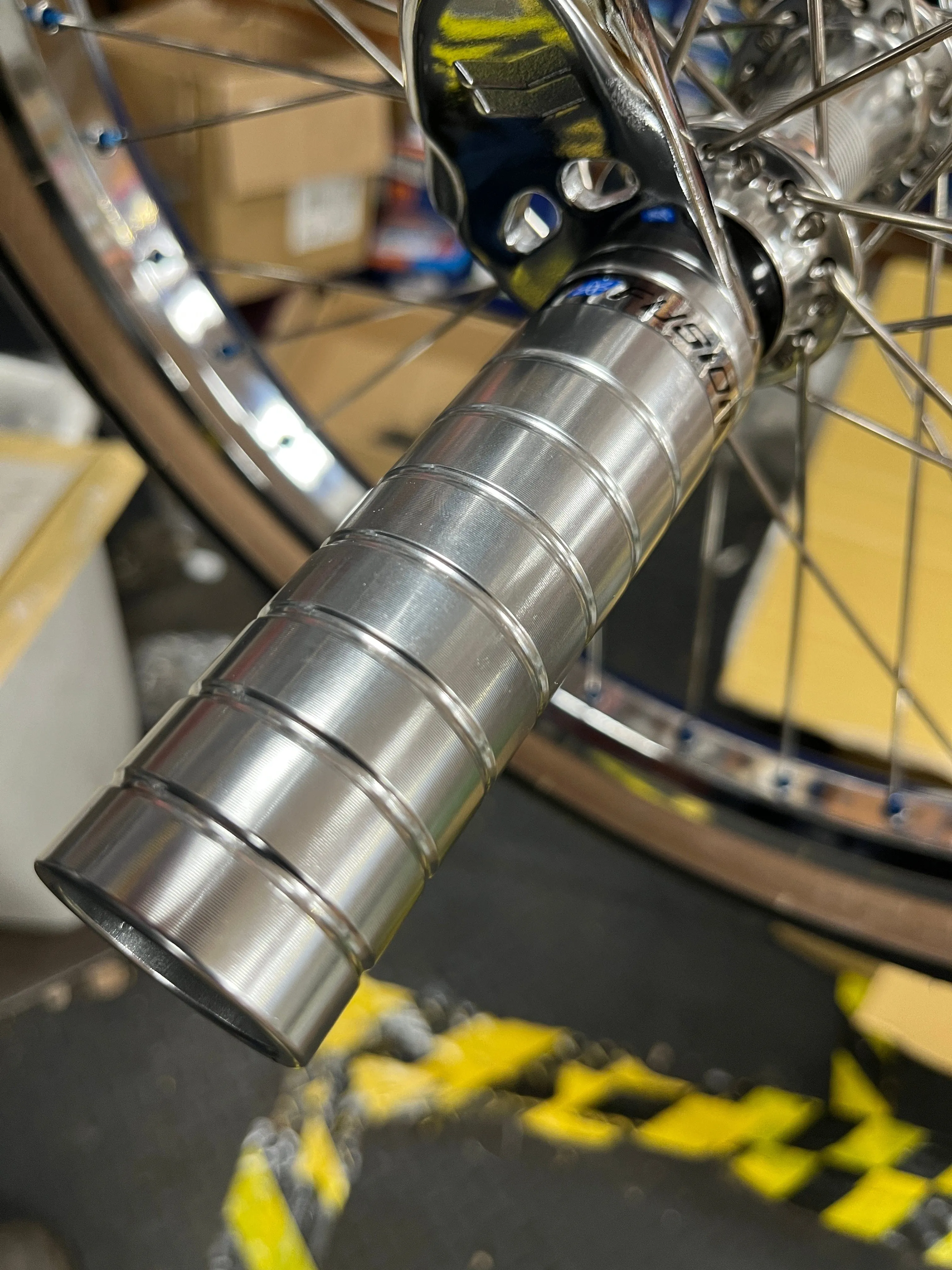 Haro Fusion Alloy Pegs Silver Pair