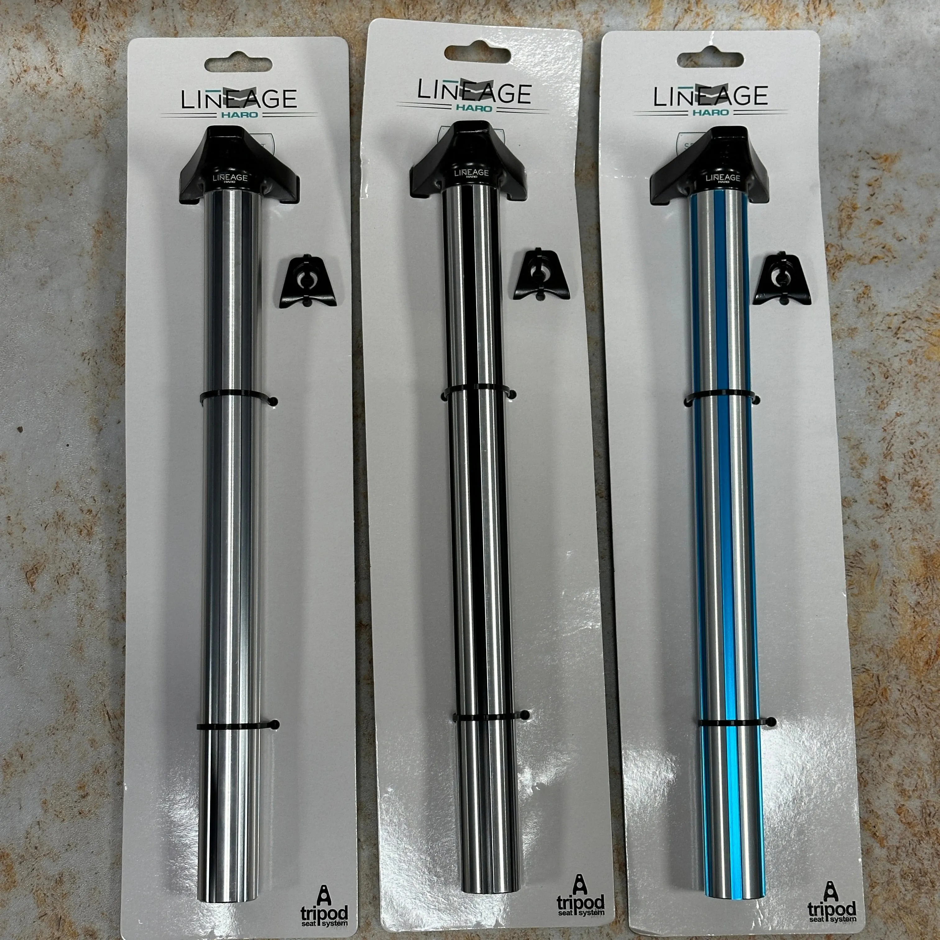 Haro Lineage Tripod Fluted Alloy Seatpost 300mm