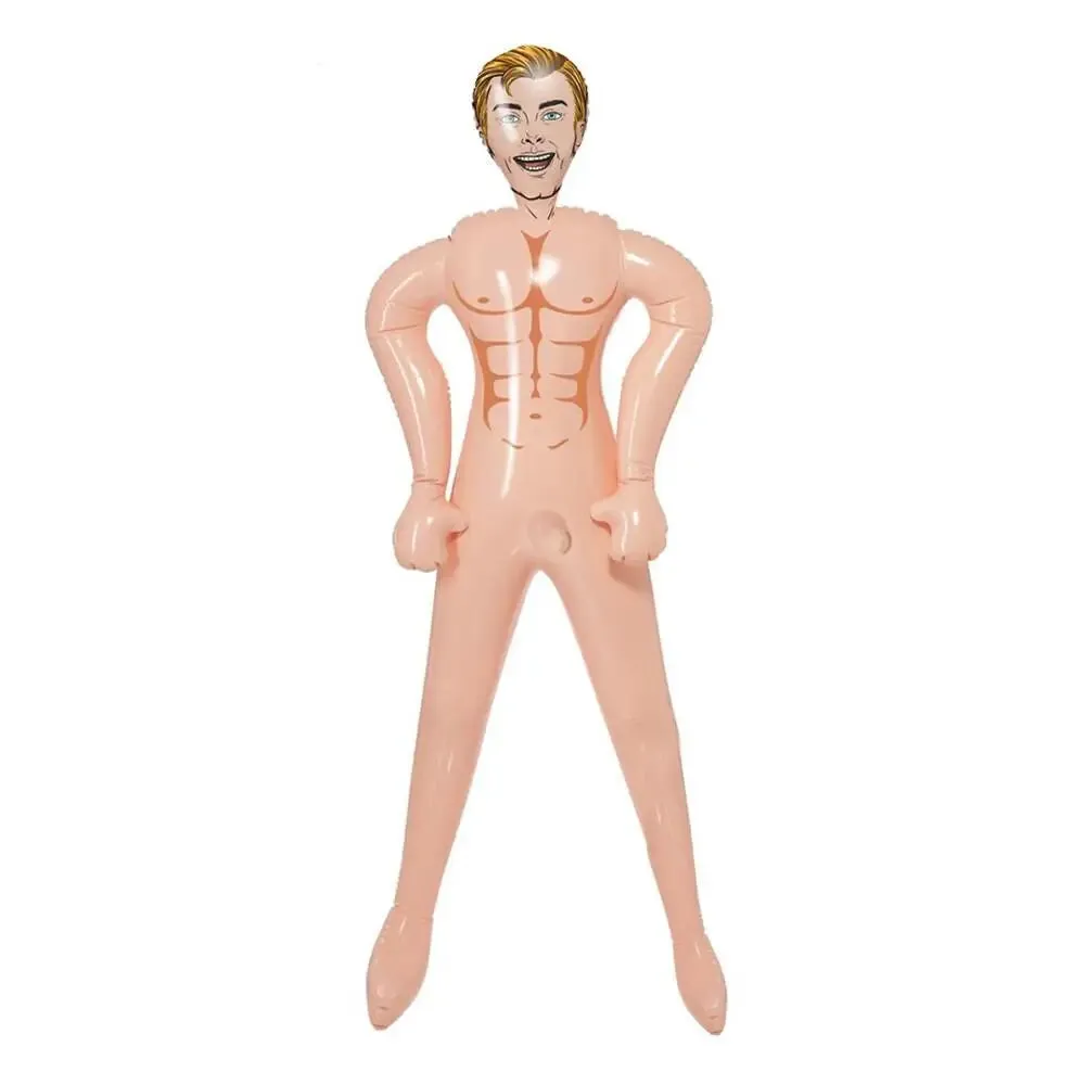 Hot Flesh Pink Lifesize Realistic Blow Up Male Love Doll