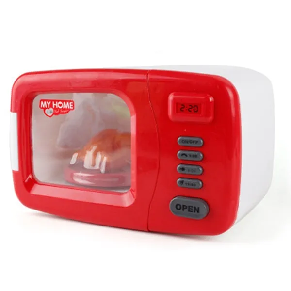 Household Appliances Pretend Play Kitchen Children Toys Coffee Machine Toaster Blender Vacuum Cleaner Cooker Toys For Kid Toys