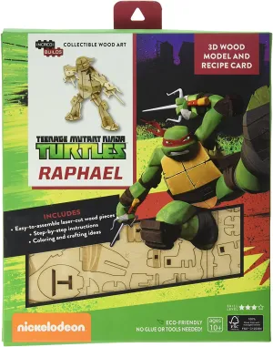 Incredibuilds Teenage Mutant Ninja Turtles: Raphael 3D Wood Model