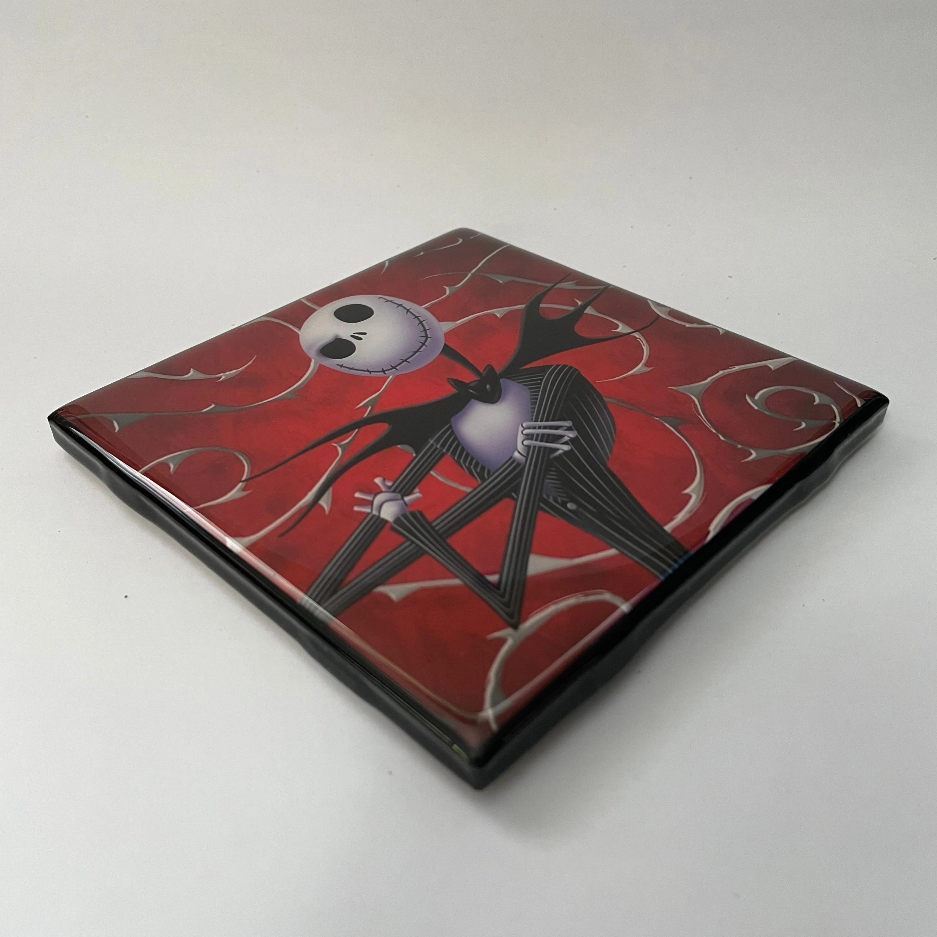 Jack Skellington Ceramic Tile Coaster Nightmare Before Christmas Movie
