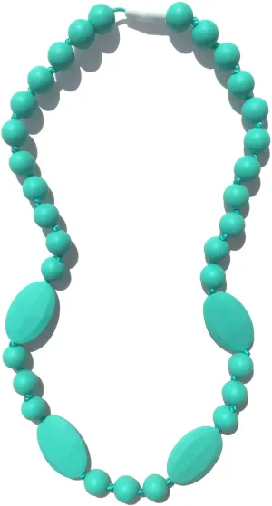 Jaden Silicone Teething Necklace - Under The Sea (Turquoise)