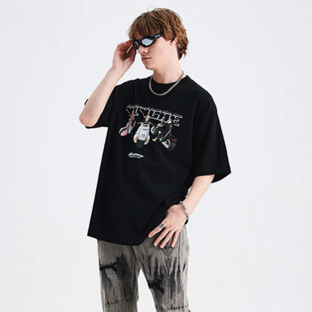 Japanese Motorcycle Boy T-shirt