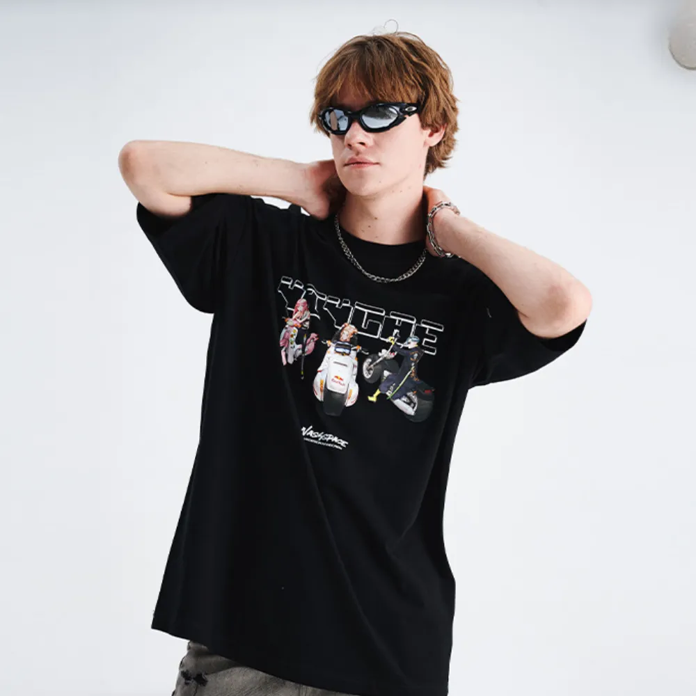 Japanese Motorcycle Boy T-shirt