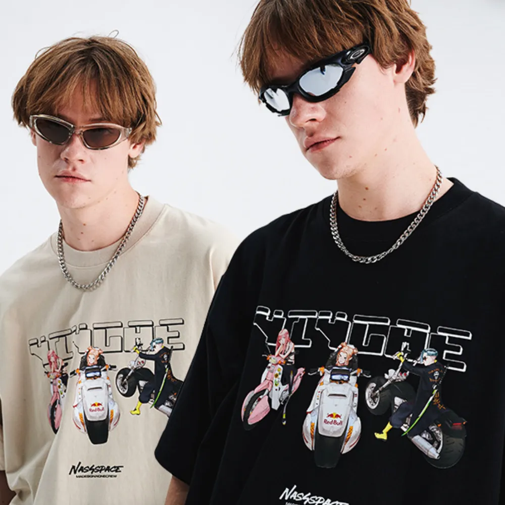 Japanese Motorcycle Boy T-shirt