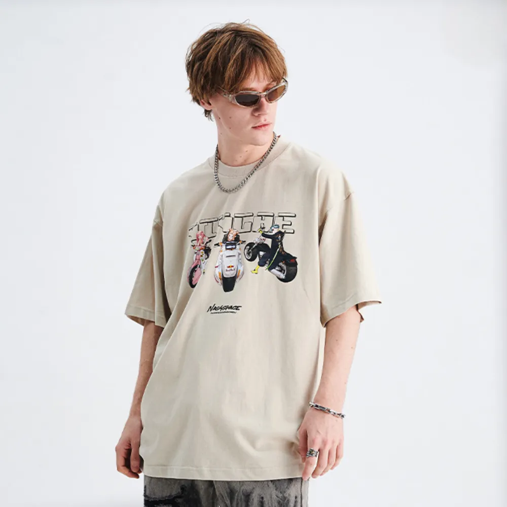 Japanese Motorcycle Boy T-shirt