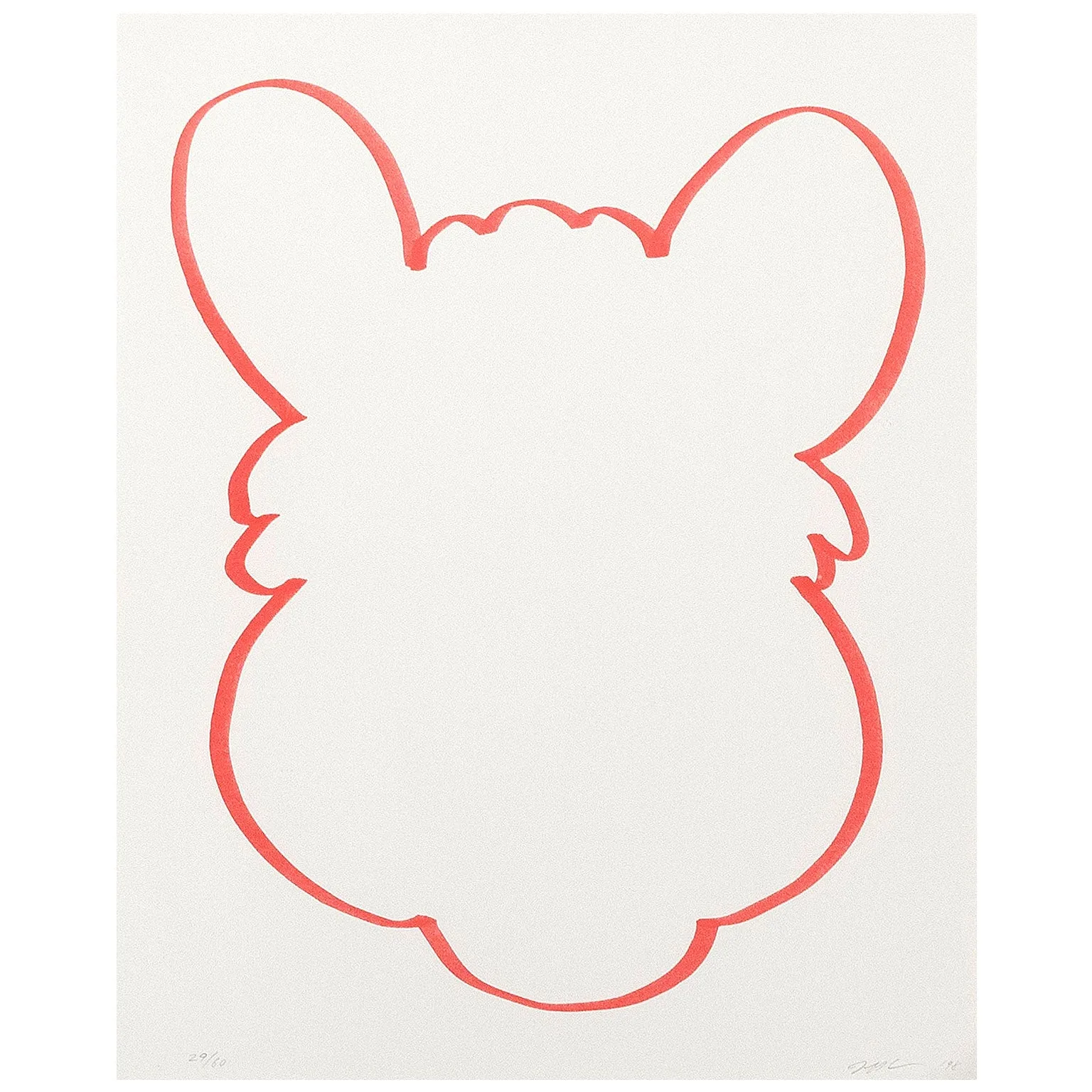 JEFF KOONS "FUN" LITHO, 1998