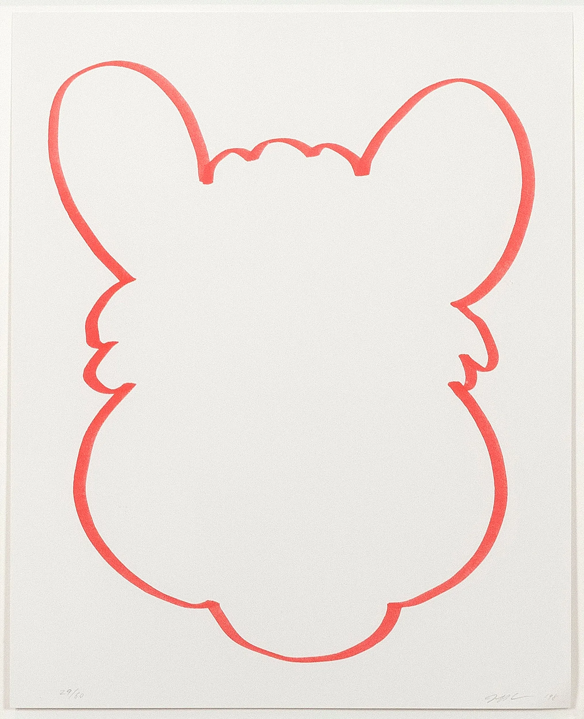 JEFF KOONS "FUN" LITHO, 1998