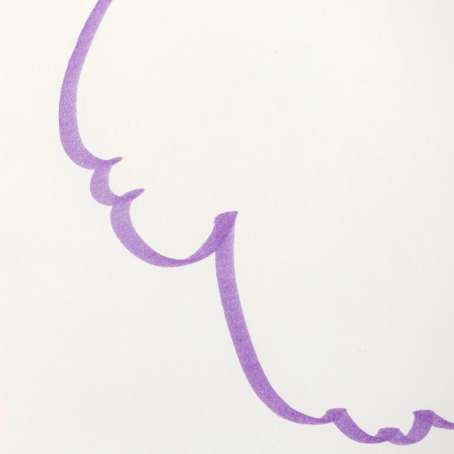 JEFF KOONS "PURPLE FUN" LITHO, 1998