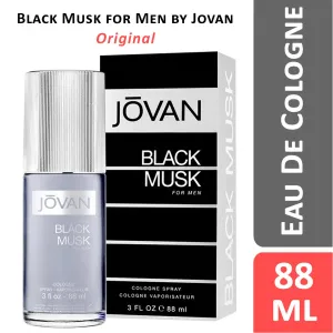 JOVAN BLACK MUSK FOR MEN PERFUME 88ML