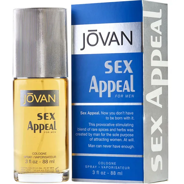 Jovan Sex Appeal for Men - Eau de Cologne , 88 ml