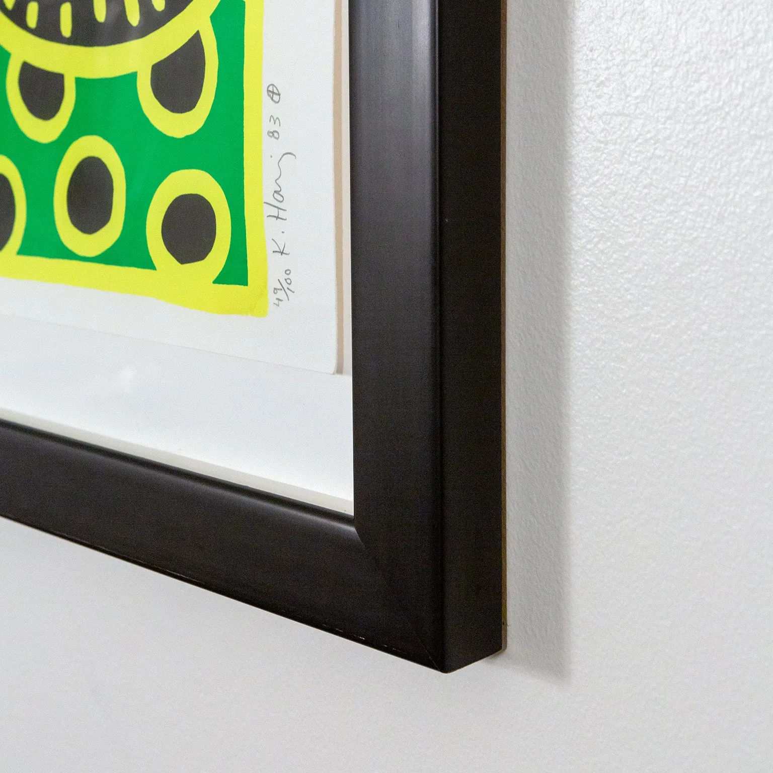 KEITH HARING "FERTILITY #4" SCREENPRINT, 1983