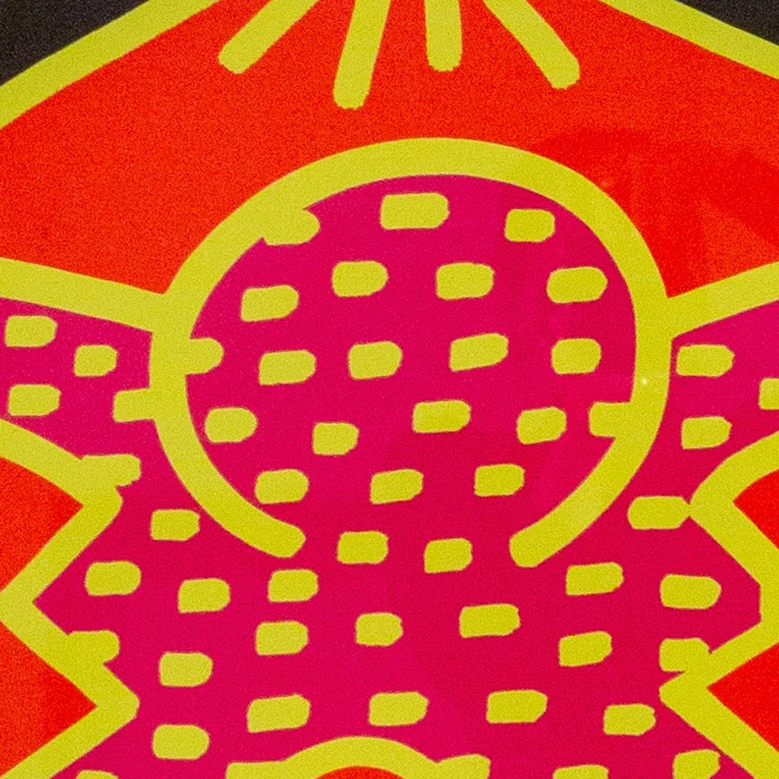 KEITH HARING "FERTILITY #4" SCREENPRINT, 1983