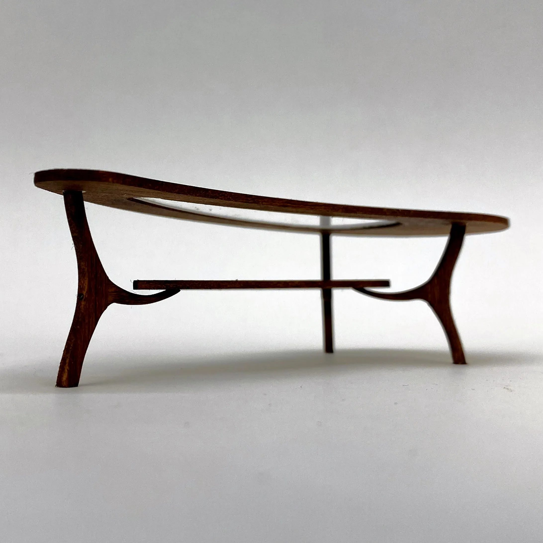 Kidney Shaped Coffee Table