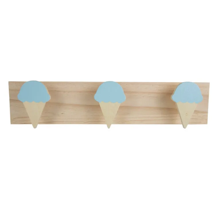 Kids Room Decorative Cartoon Wooden Hooks