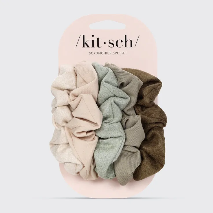 KITSCH TEXTURED SCRUNCHIES