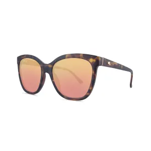 Knockaround® Deja Views Sunglasses in Matte Tortoise Shell and Rose Gold