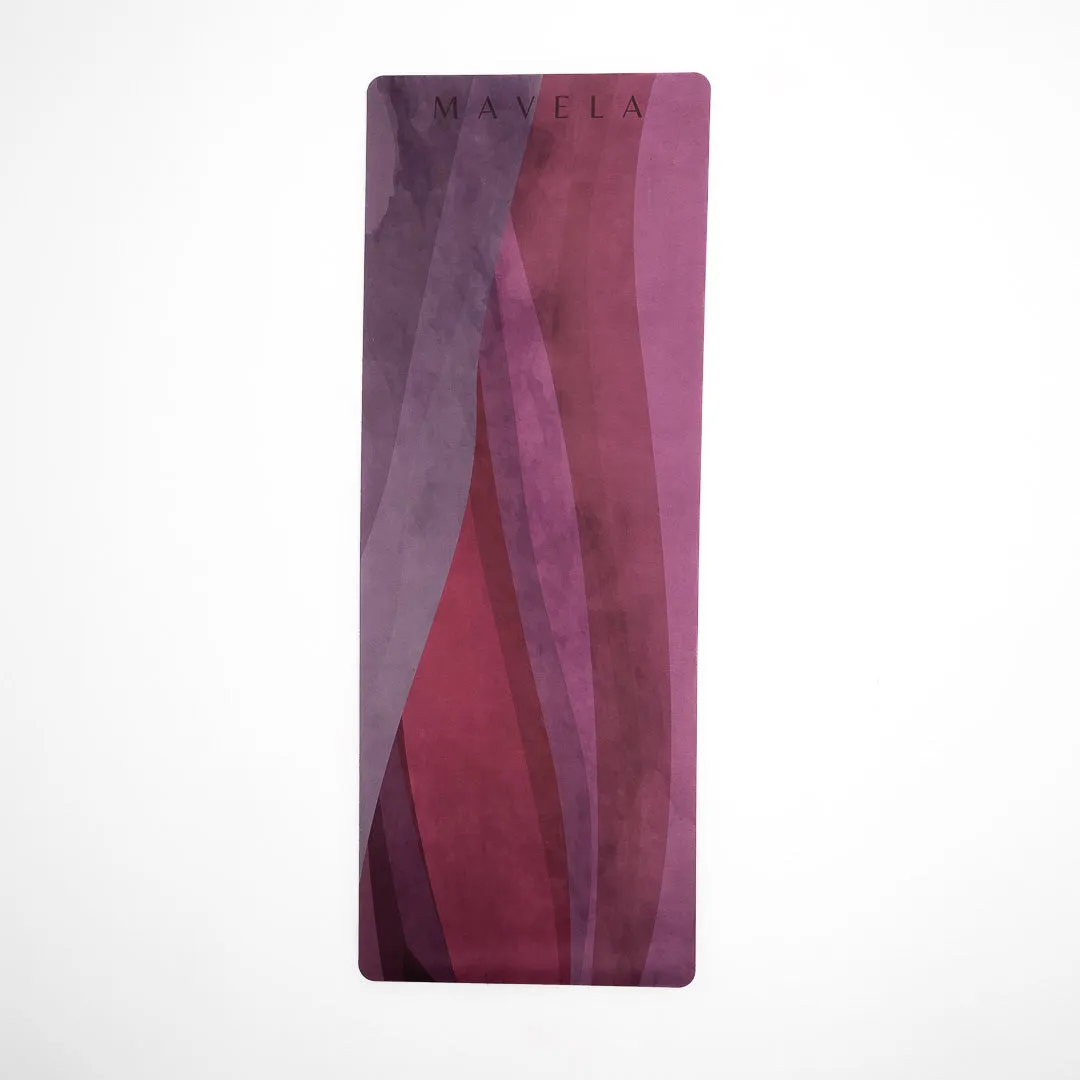 Lavender Microfiber Suede Yoga Mat