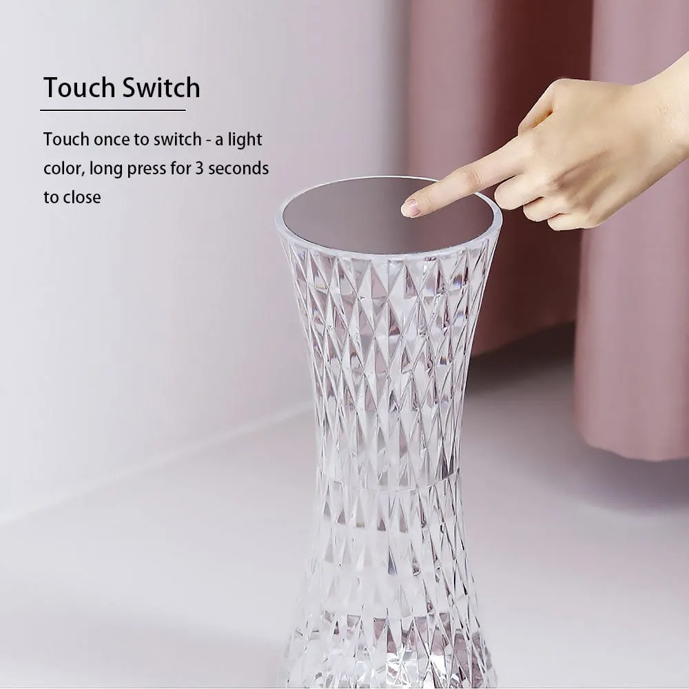 LED Acrylic Modern Decorative Desk Lamp