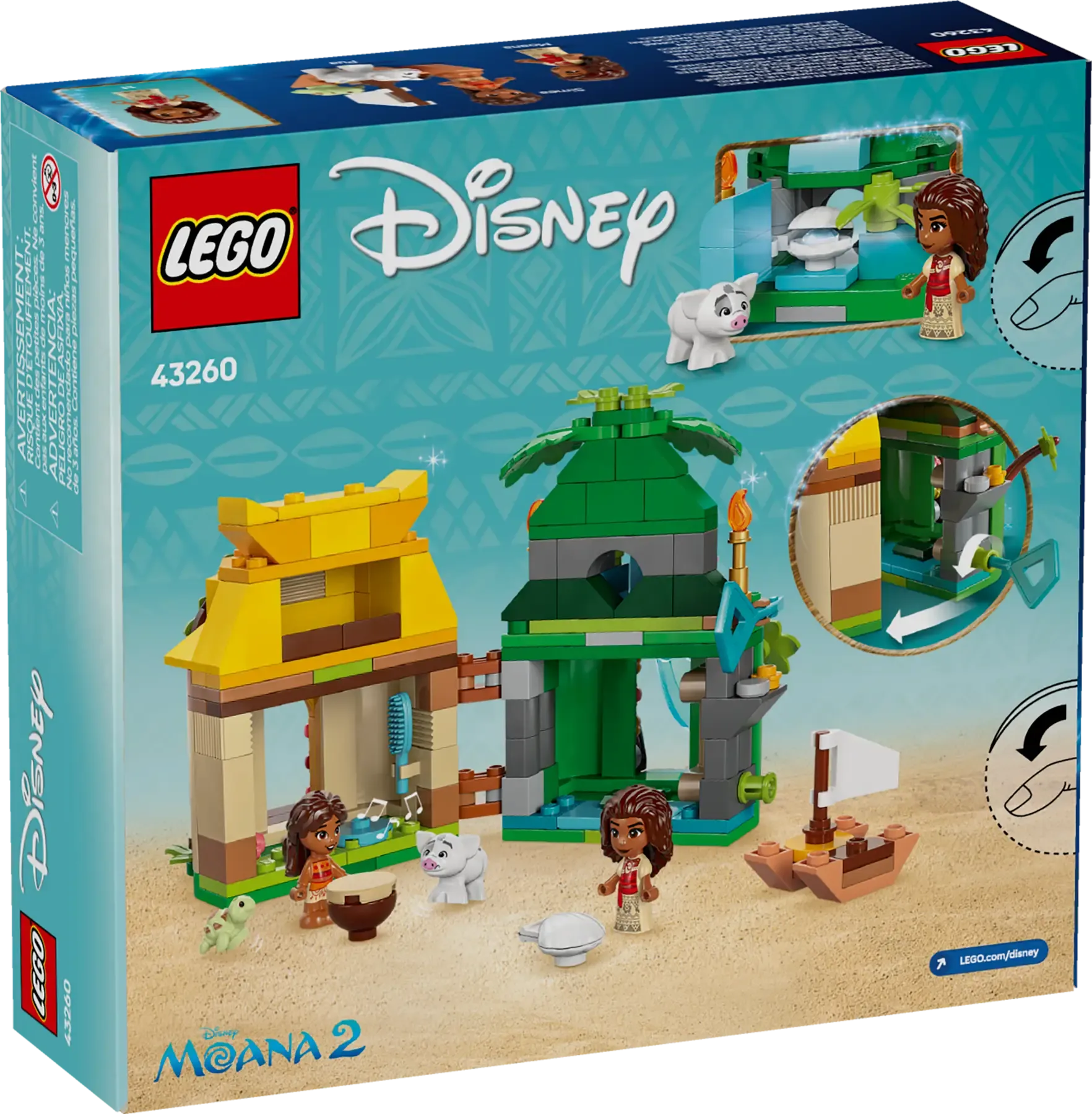 Lego Moana's Island Fun (43260)
