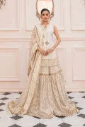 LF-PCN-105-A-White | MariaB M.Luxe Fabrics | Unstitched Embroidered Fabric