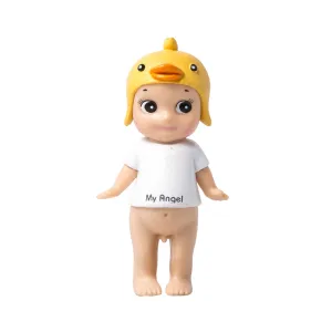 Little angels dolls cake décor white chick