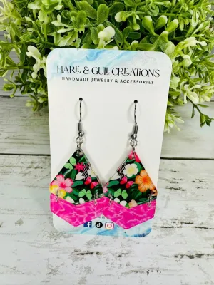Luau Acrylic Dangles