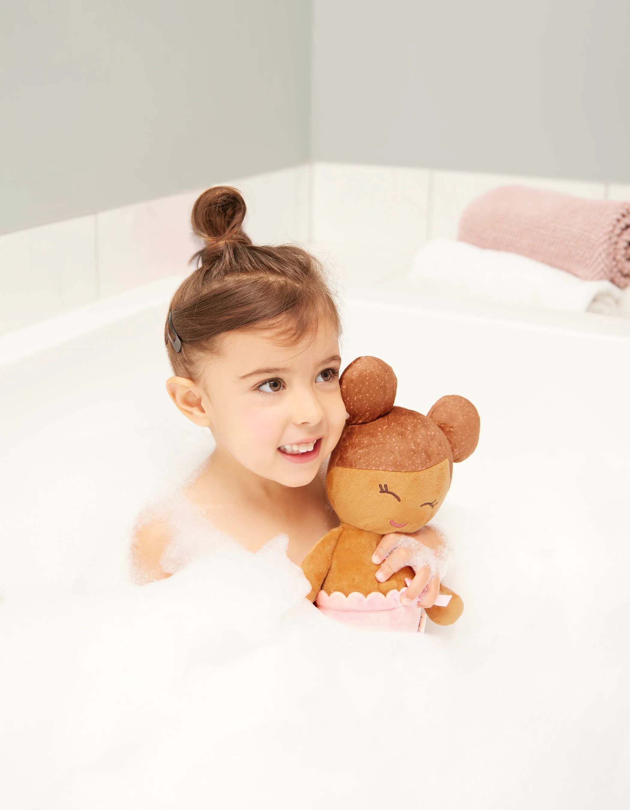 Lullababy 14" Baby Doll w/ Bath Time Theme