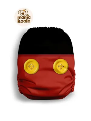 Mama Koala 2.0 with Suede Lining-Buttons